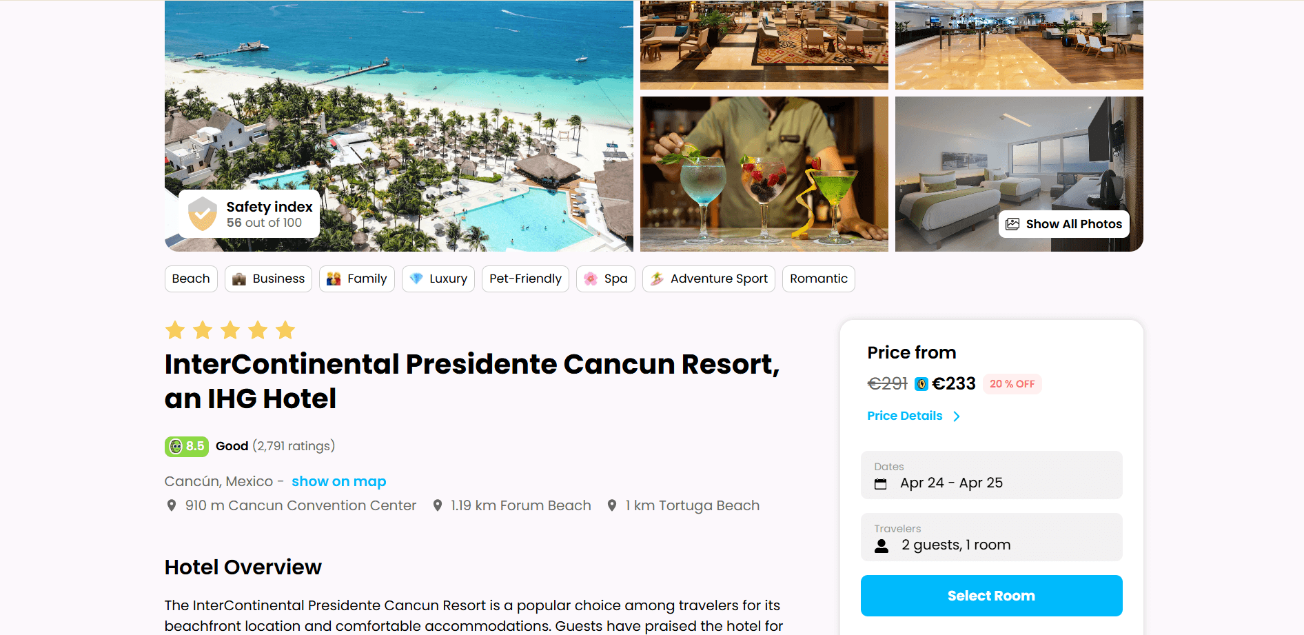 RatePunk Hotels Project
